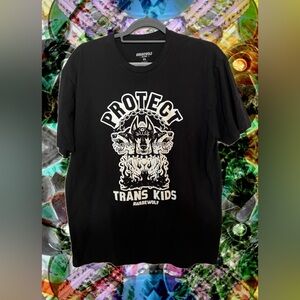 Men’s tee awarewolf apparel protect trans kids